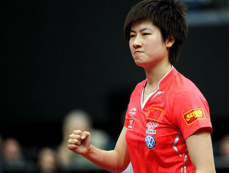 丁宁4-0胜德国选手韩莹 将与金宋依争决赛门票