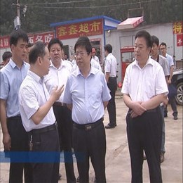 徐景颜调研城建重点项目 陈秀兴陪同活动