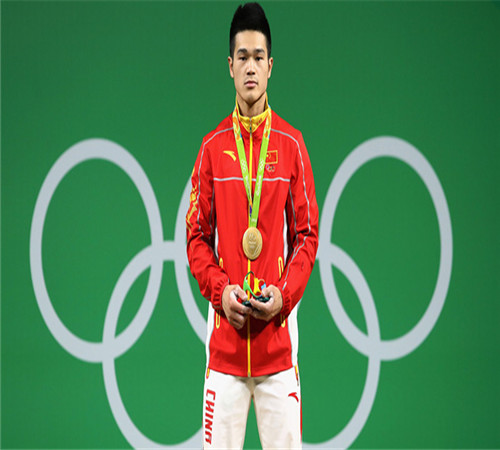 石智勇1公斤险胜摘金 男子举重69公斤中国4连冠