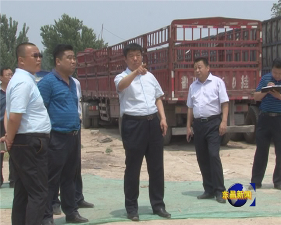 贾相云检查我区铁路沿线环境综合整治工作