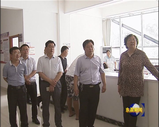 市人大常委会来我区视察全国文明城市创建工作