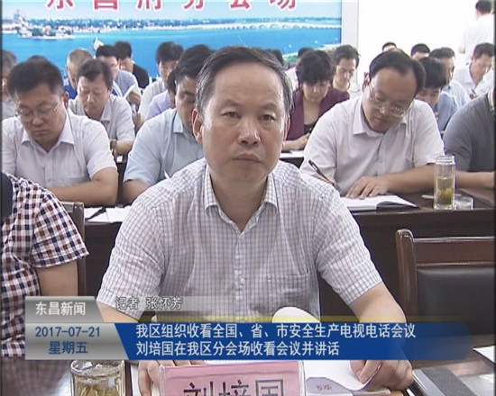 3我区组织收看全国、省、市安全生产电视电话会议  刘培国在我区分会场收看会议并讲话