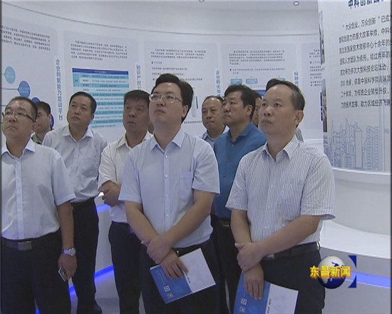 全区上半年服务业及城建领域重点项目观摩推进会召开