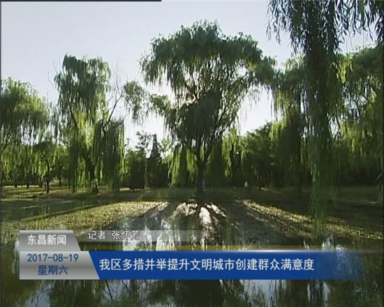 我区多措并举提升文明城市创建群众满意度
