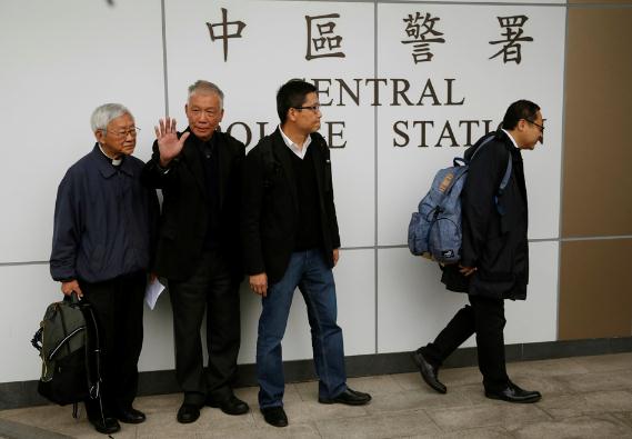“占中”发起人涉罪法庭答辩 戴耀廷声称不会认罪