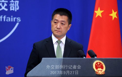 外交部发言人：愿同美方共同确保特朗普总统年内访华取得积极成果