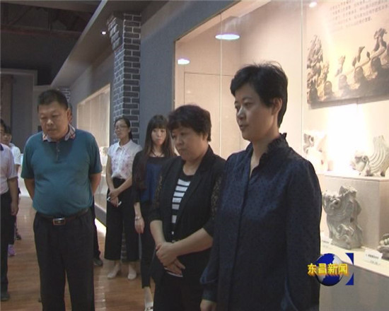 郭海英督导检查文化市场
