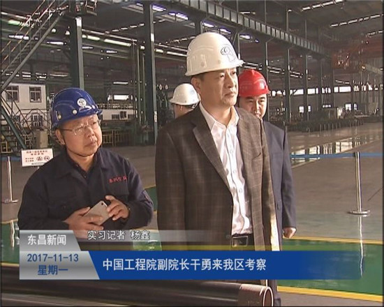 中国工程院副院长干勇来我区考察