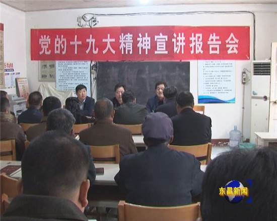 王振江到凤凰工业园宣讲党的十九大精神