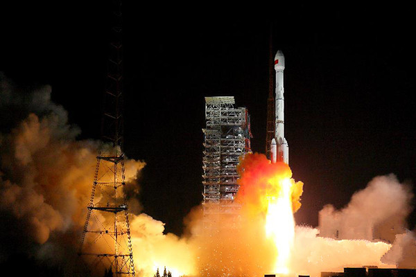 中国北斗步入全球组网新时代 我国“一箭双星”成功发射北斗三号卫星