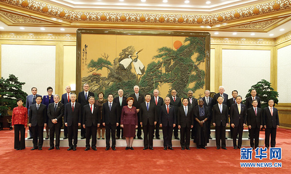 习近平会见出席“2017从都国际论坛”外方嘉宾