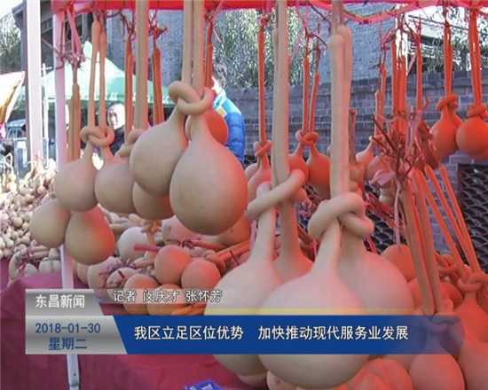 我区立足区位优势  加快推动现代服务业发展