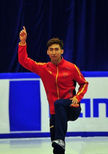 资料图：武大靖 <a target='_blank' href='http://www.chinanews.com/'>中新社</a>记者 王健 摄