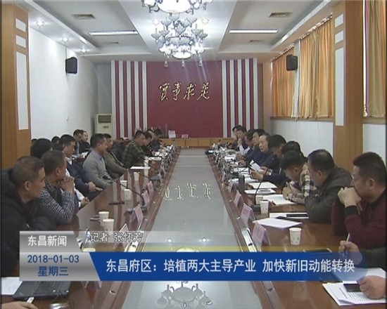 东昌府区：培植两大主导产业 加快新旧动能转换