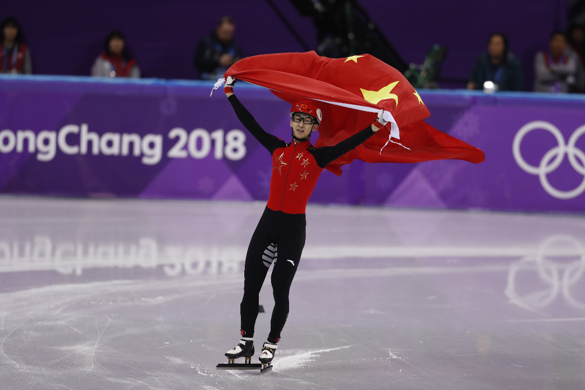 苦尽甘来！武大靖再破纪录夺首金