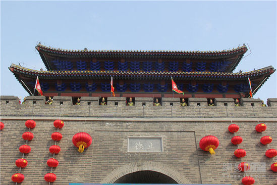 春节期间聊城水上古城景区四大街实行分时段禁行
