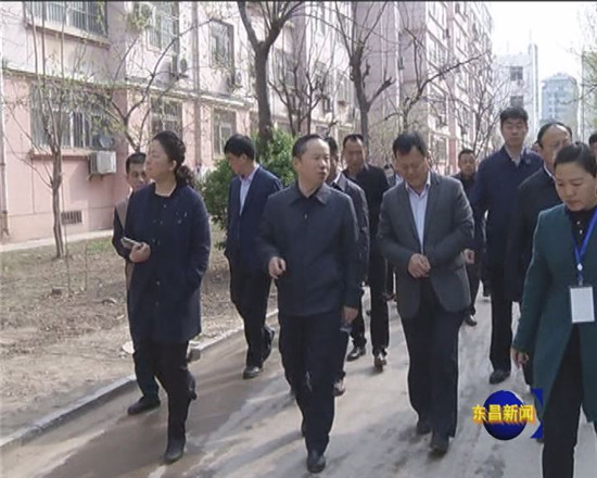 刘培国督导检查创建全国文明城市暨迎接国家卫生城市复审工作