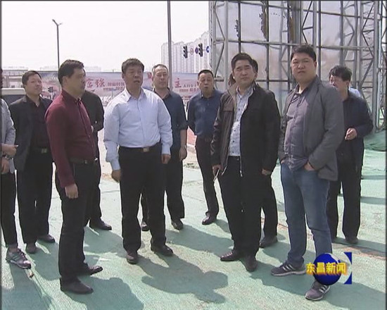贾相云督导全区重点项目建设工作