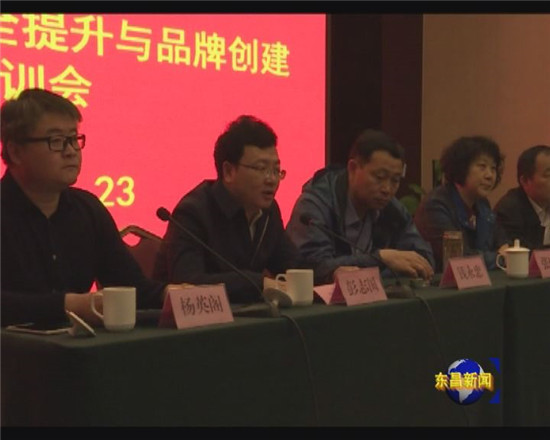 全区农产品质量安全提升与品牌创建培训会