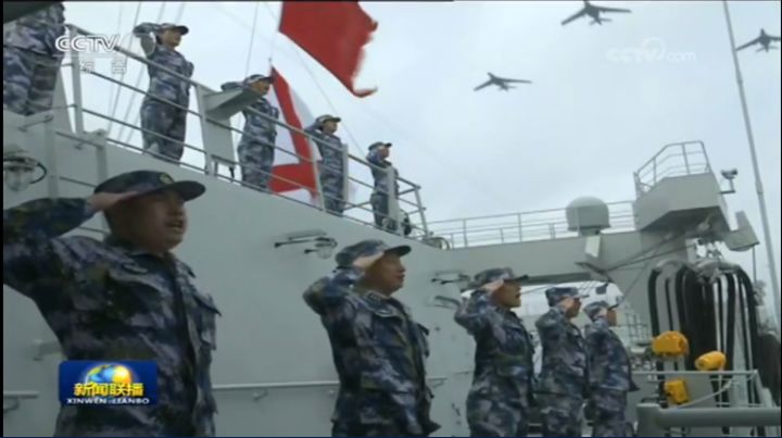 背景特殊！这次南海阅兵有三大关键词