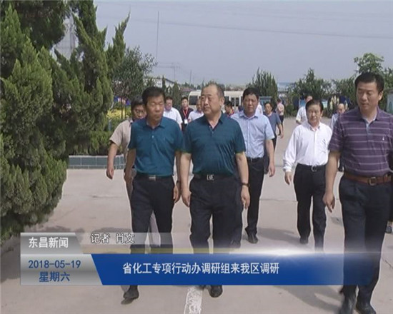 省化工专项行动办调研组来我区调研