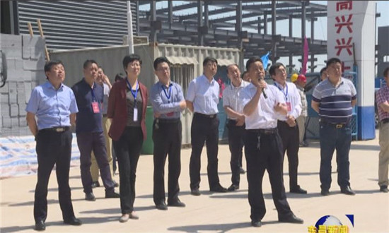 区政协经济委员会视察全区工业重点项目建设工作