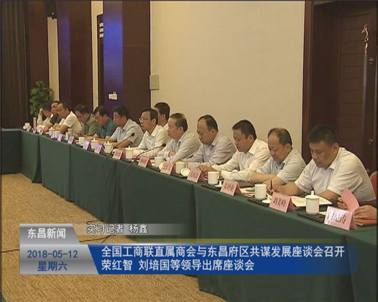 全国工商联直属商会与东昌府区共谋发展座谈会召开 荣红智 刘培国等领导出席座谈会
