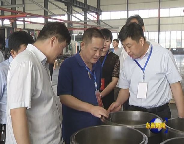 区政协领导视察我区新旧动能转换暨工业经济项目
