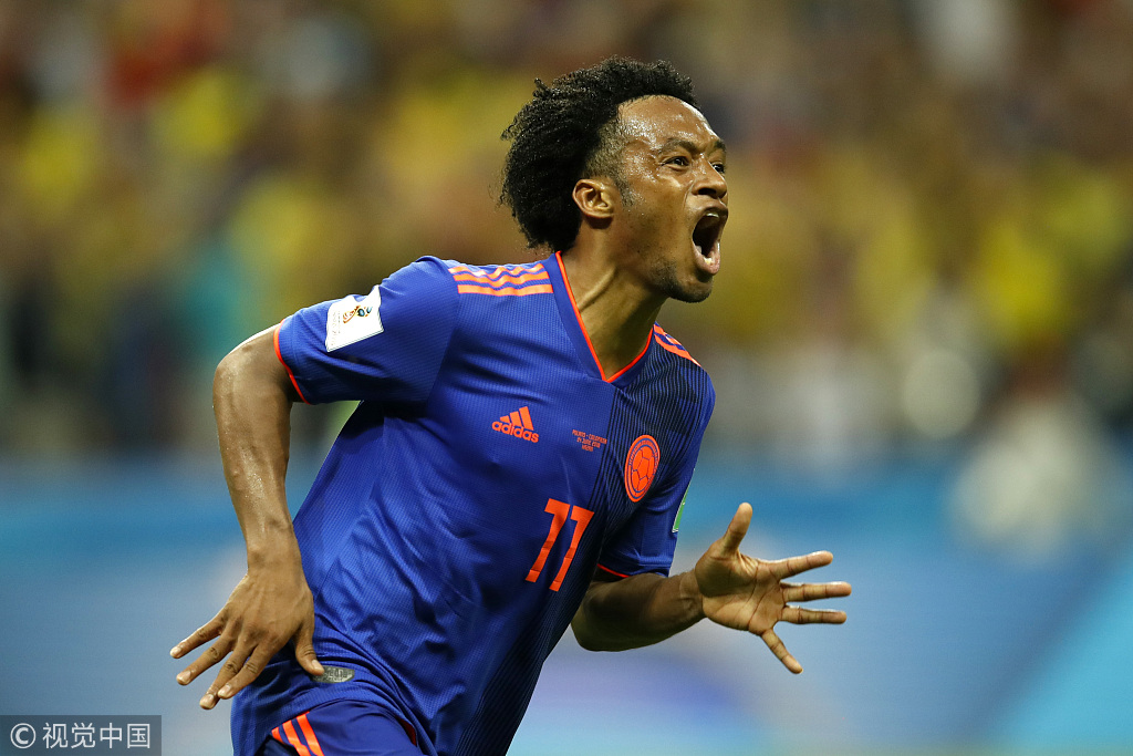 世界杯-法尔考首球J罗两助攻 哥伦比亚3-0送波兰出局