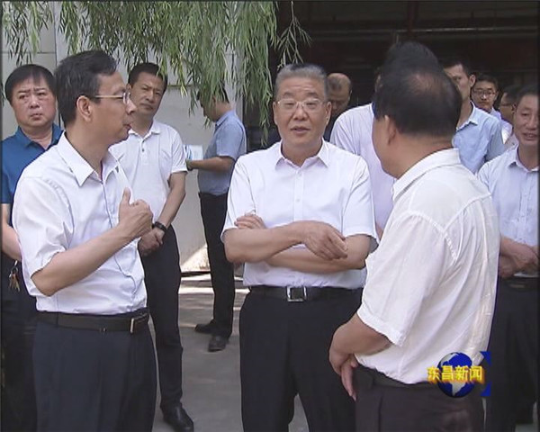 张旋宇来我区督察环保工作  王广柱 荣红智参加活动