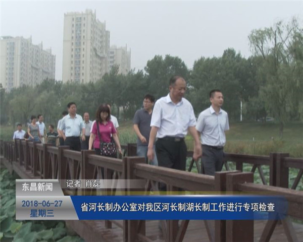 省河长制办公室对我区河长制湖长制工作进行专项检查