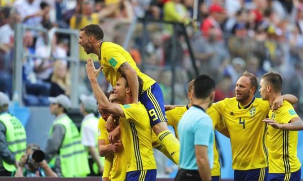 世界杯-福斯贝里送制胜球 瑞典1-0瑞士杀入八强