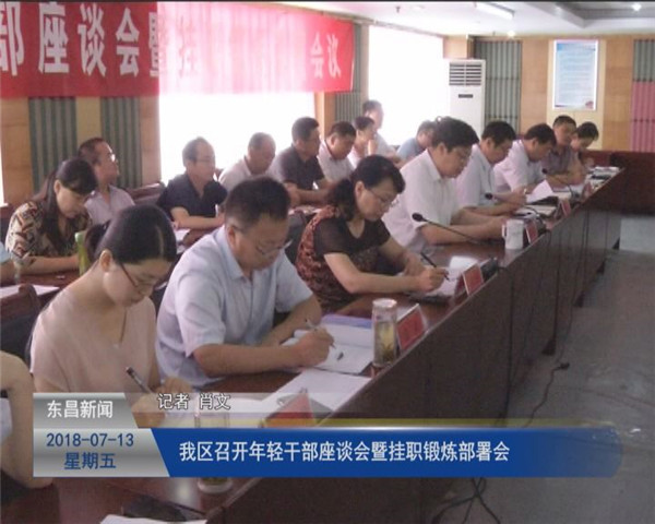 我区召开年轻干部座谈会暨挂职锻炼部署会