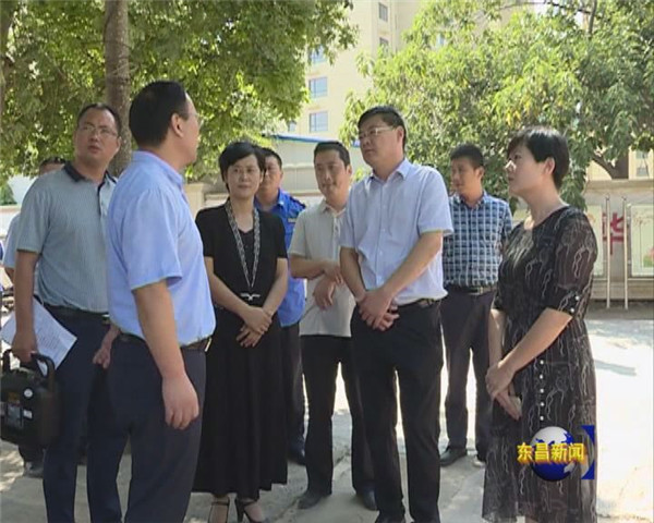 区举行全国文明城市创建暨国家卫生城市复审工作观摩