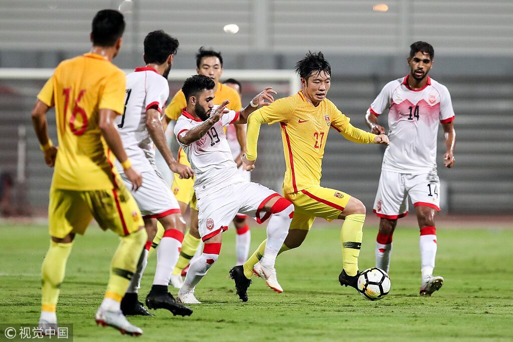 热身赛-国足客场0-0闷平巴林 连续两场不胜武磊两中框
