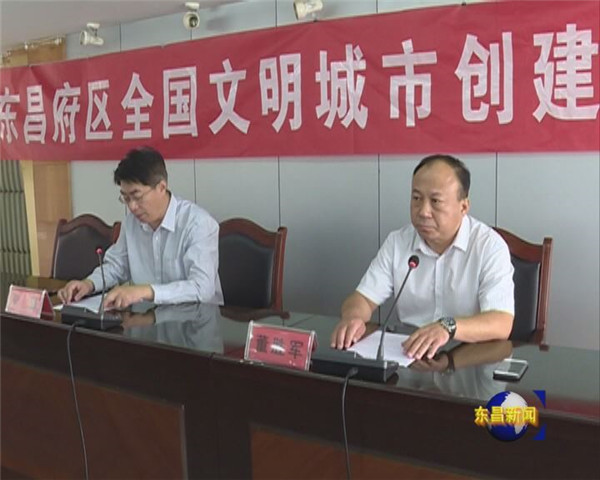 我区召开全国文明城市创建工作推进会