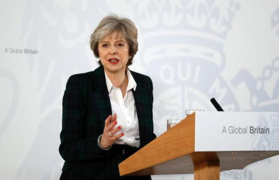 外媒：英首相将在联大期间与特朗普讨论英脱欧问题