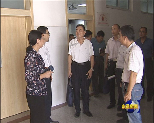 省教育厅督导组来我区督导检查秋季开学工作