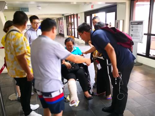 因台风“玉兔”滞留塞班1600名中国游客平安撤离
