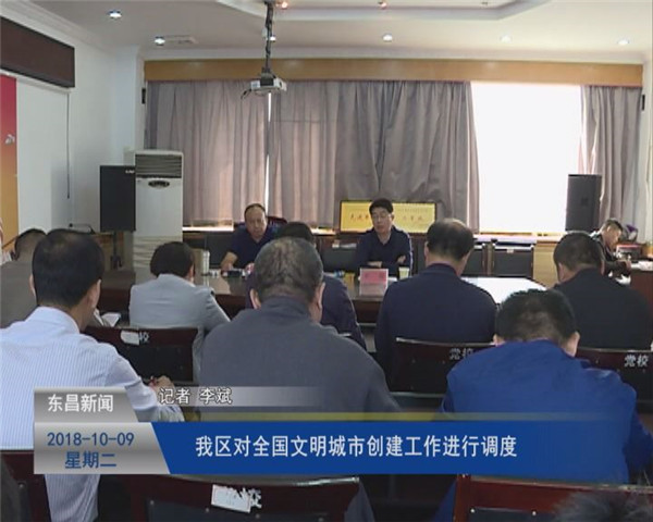 我区对全国文明城市创建工作进行调度