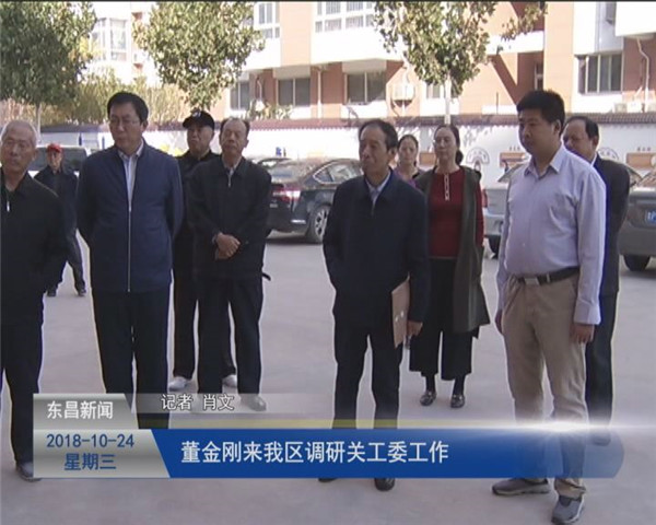 董金刚来我区调研关工委工作