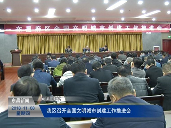 我区召开全国文明城市创建工作推进会