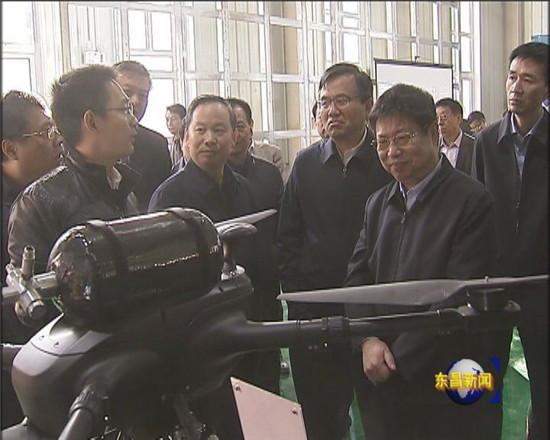 全市新旧动能转换重大项目现场推进会  与会人员来我区观摩指导