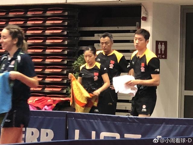 刘国梁秦志戬轮番上阵 为国乒冲奥运首枚混双金牌护航