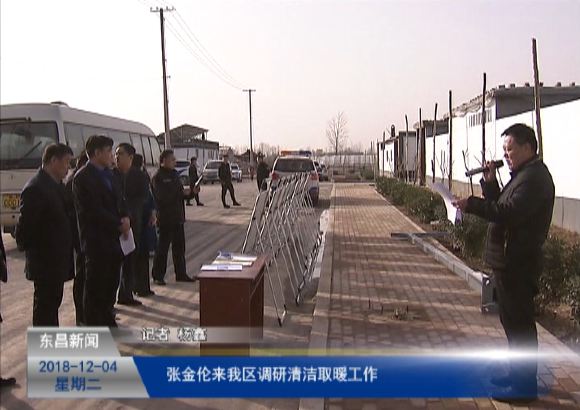 张金伦来我区调研清洁取暖工作