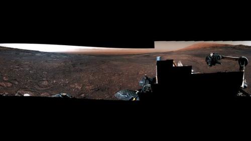 火星长这样？“好奇”号火星车拍摄火星全景