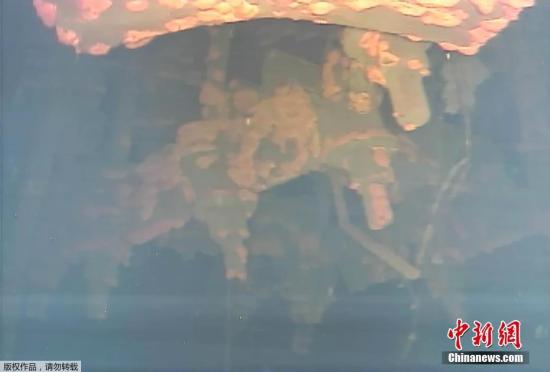 调查福岛一核1号机组内部的机器人亮相 可潜水拍摄