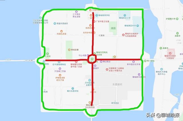 重磅！聊城古城四大街限行，并非古城限行！