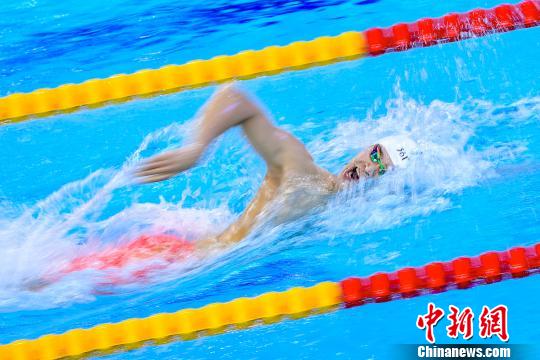FINA冠军游泳系列赛：孙杨夺双冠 叶诗文刷新个人记录