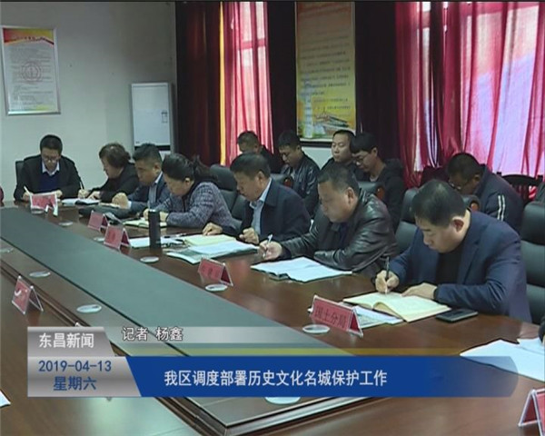 我区调度部署历史文化名城保护工作